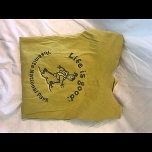 Life is Good Yosemite tee
